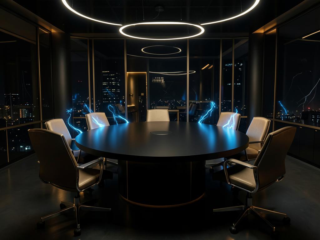 Sovereign Human + AI Meeting Room premium product artwork